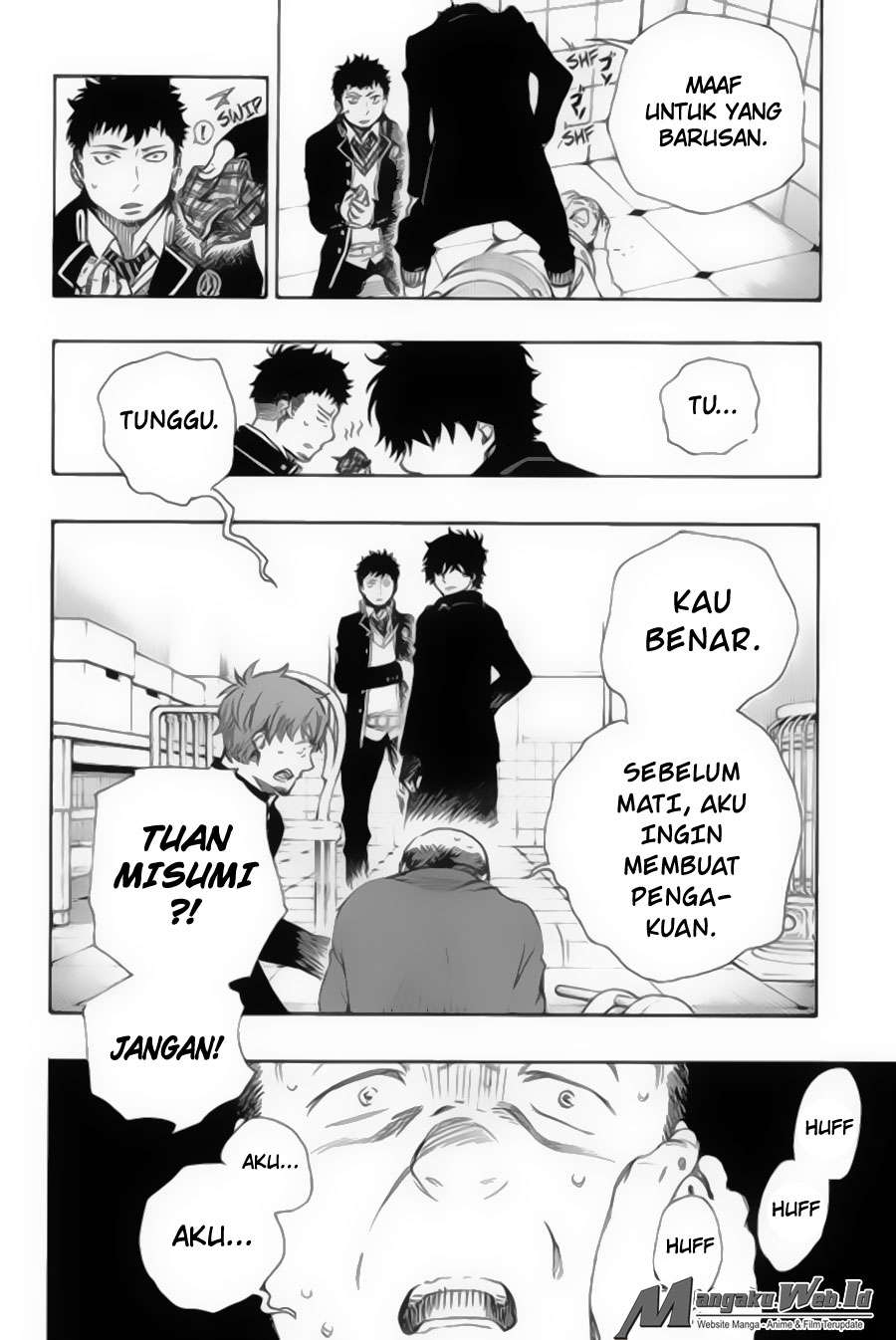 Ao no Exorcist Chapter 83 - halaman 31