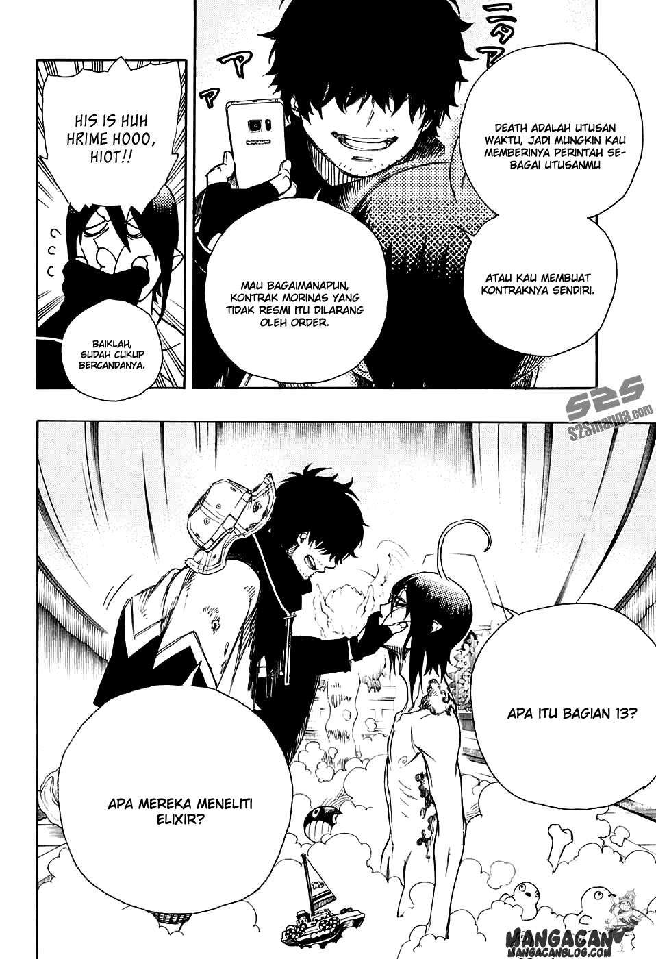 Ao no Exorcist Chapter 84 - halaman 12