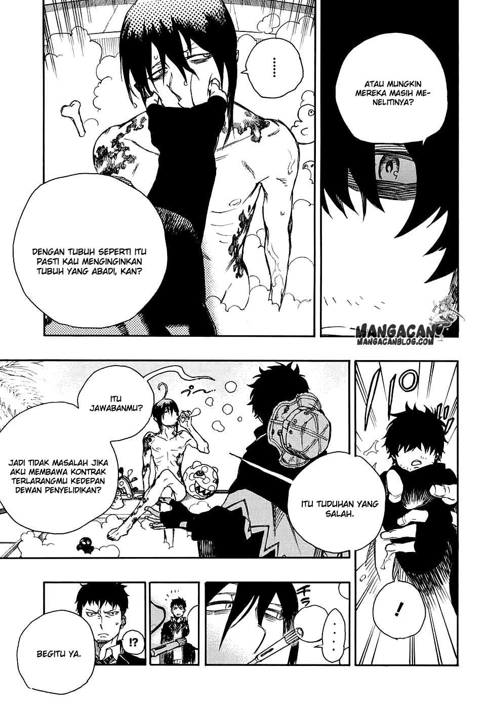 Ao no Exorcist Chapter 84 - halaman 13