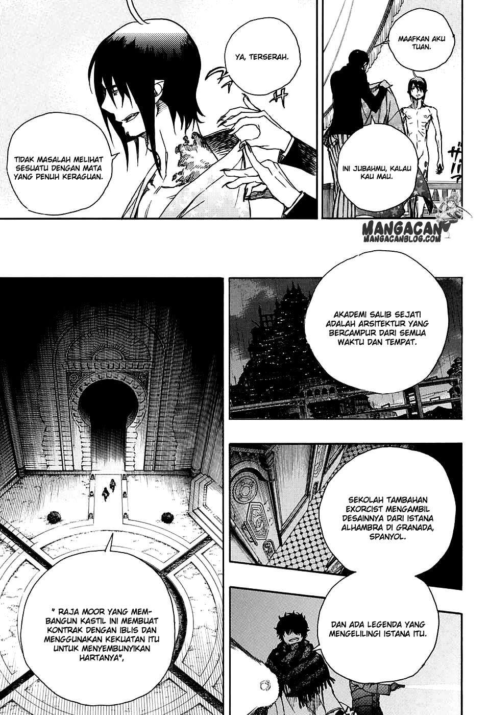 Ao no Exorcist Chapter 84 - halaman 15