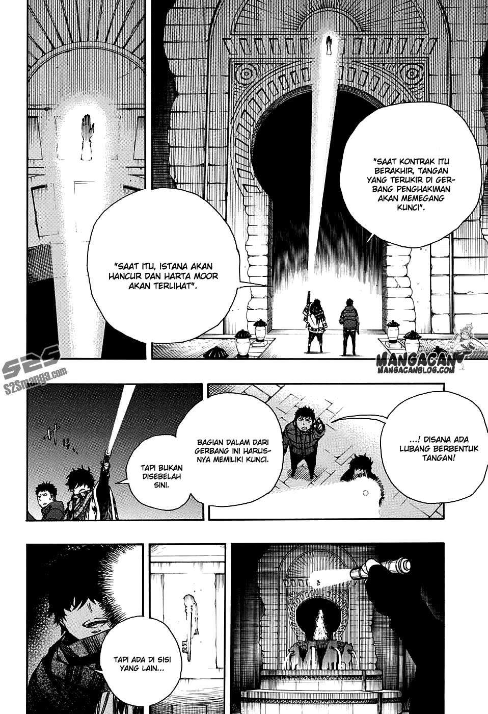Ao no Exorcist Chapter 84 - halaman 16
