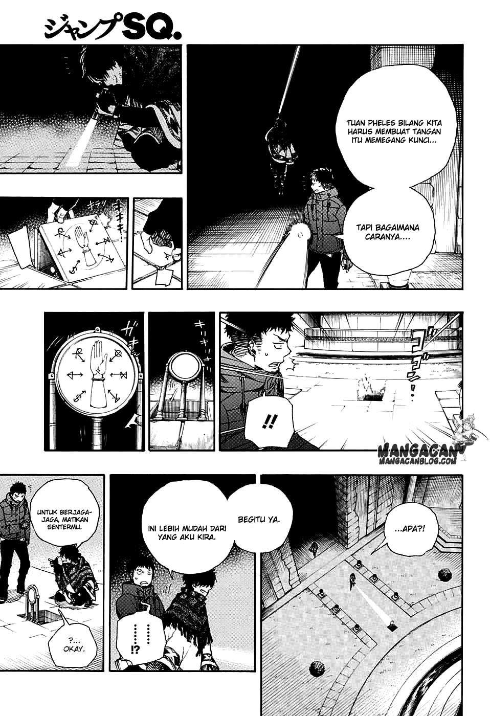 Ao no Exorcist Chapter 84 - halaman 17