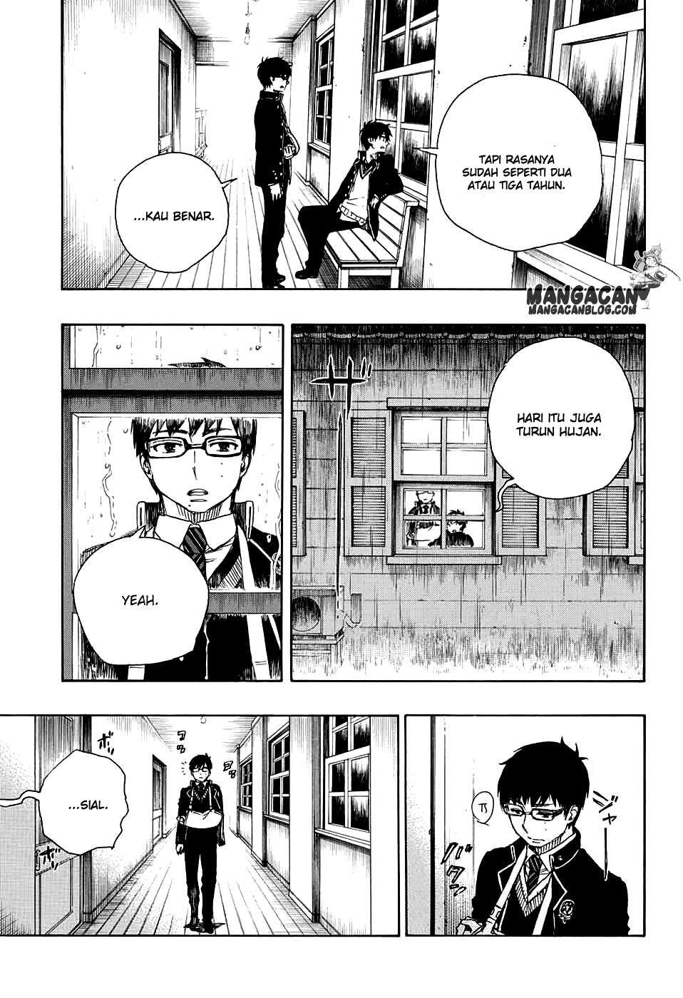 Ao no Exorcist Chapter 84 - halaman 21