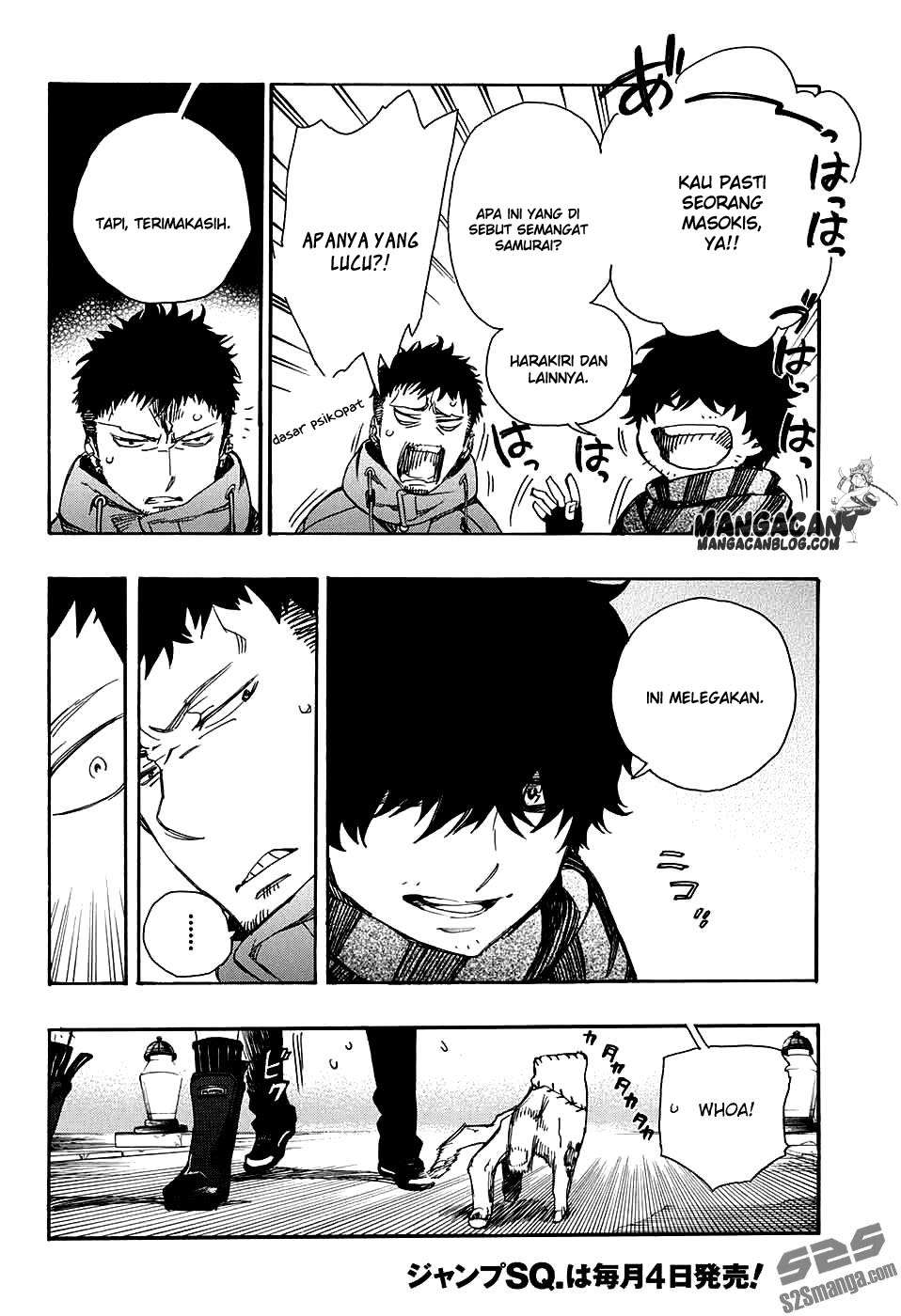 Ao no Exorcist Chapter 84 - halaman 34