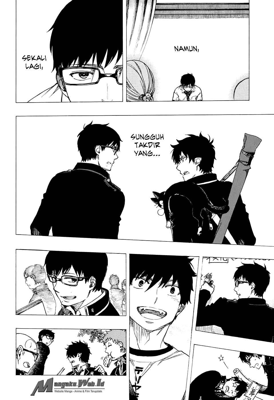 Ao no Exorcist Chapter 86 - halaman 34
