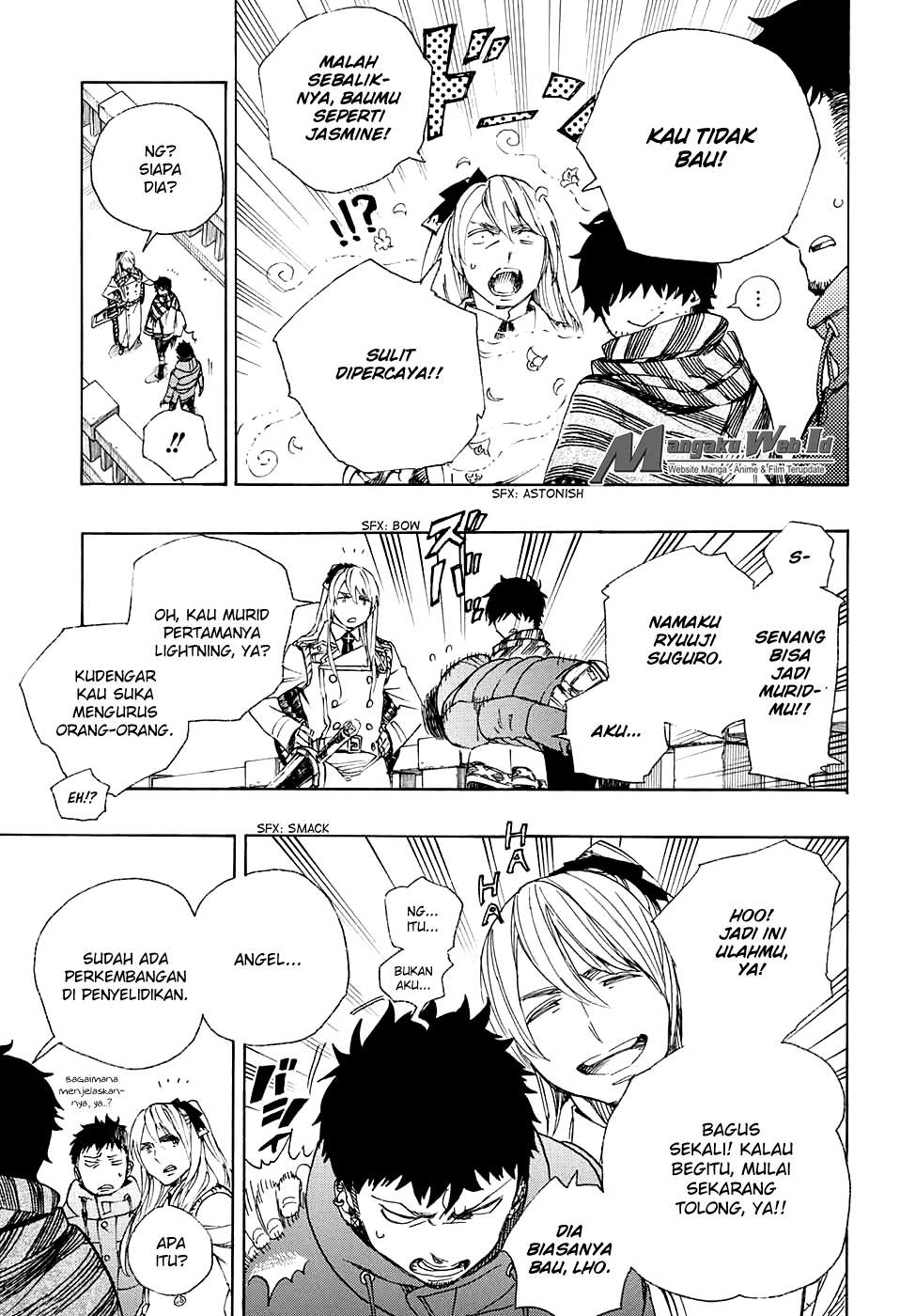 Ao no Exorcist Chapter 87 - halaman 12