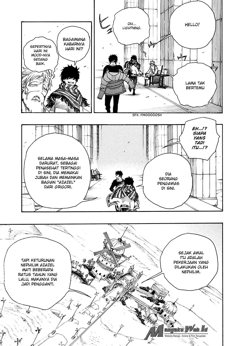 Ao no Exorcist Chapter 87 - halaman 18