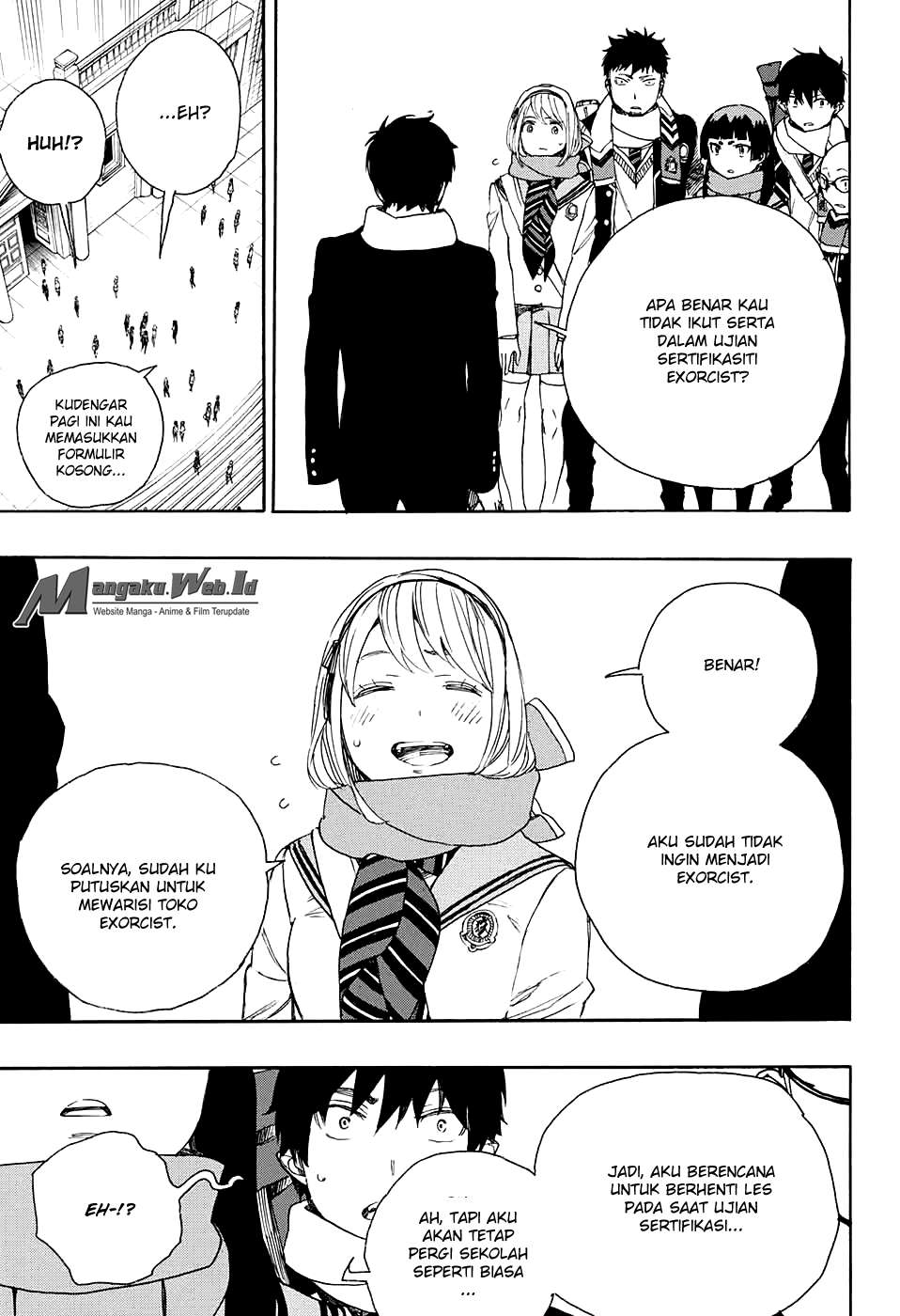 Ao no Exorcist Chapter 87 - halaman 31