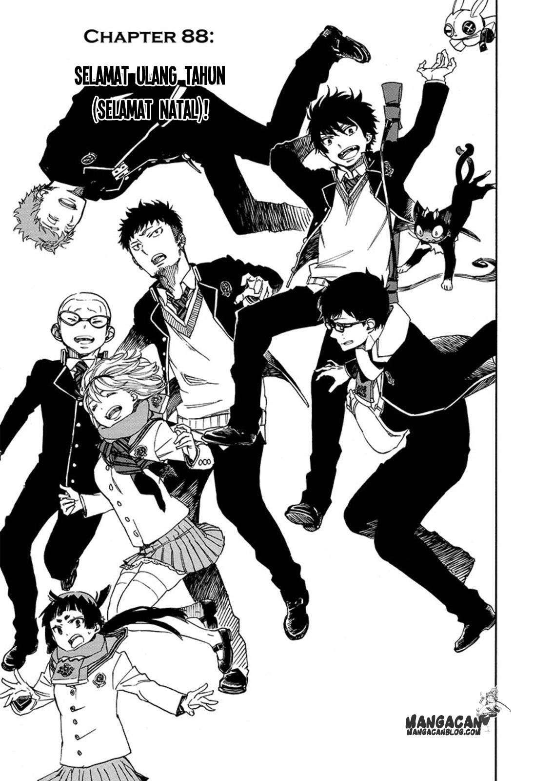 Ao no Exorcist Chapter 88 - halaman 1