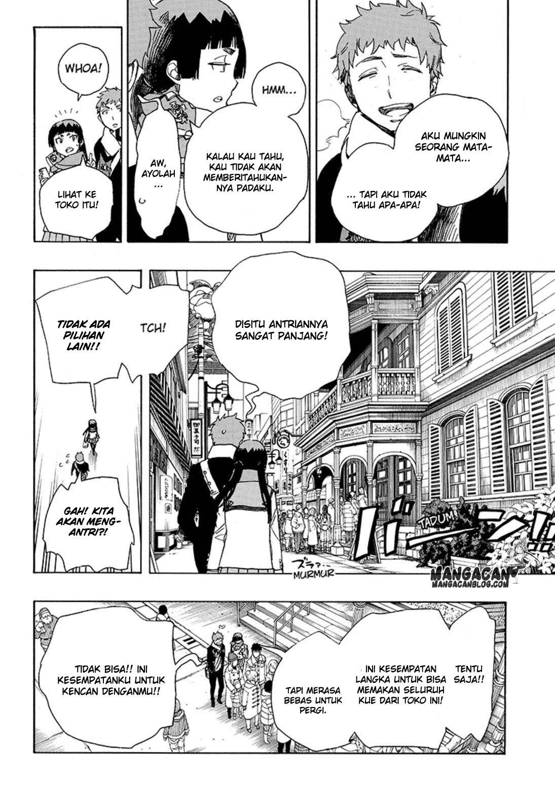 Ao no Exorcist Chapter 88 - halaman 12