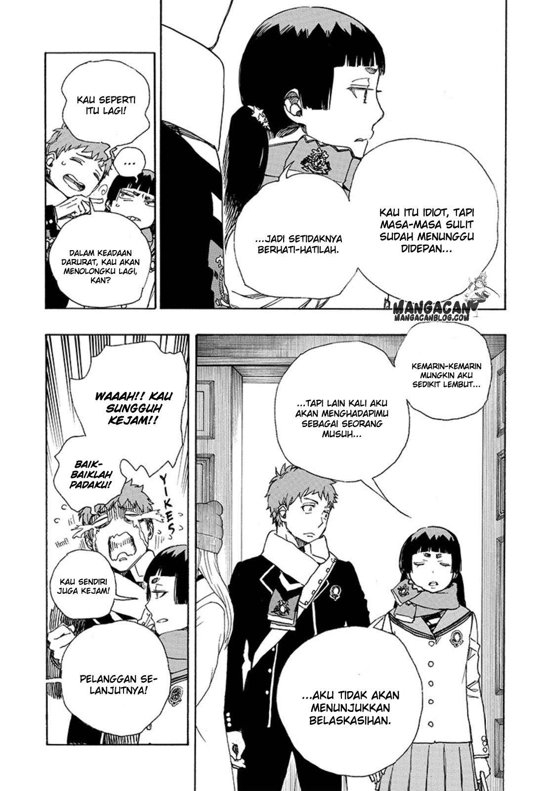 Ao no Exorcist Chapter 88 - halaman 15