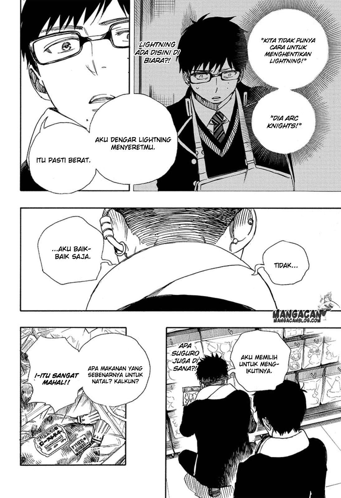 Ao no Exorcist Chapter 88 - halaman 18