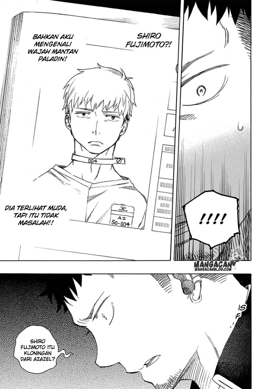 Ao no Exorcist Chapter 88 - halaman 21