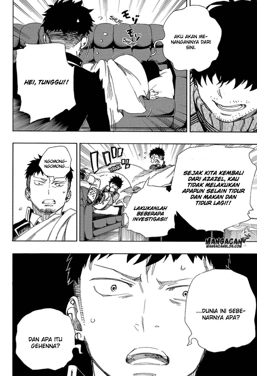 Ao no Exorcist Chapter 88 - halaman 24