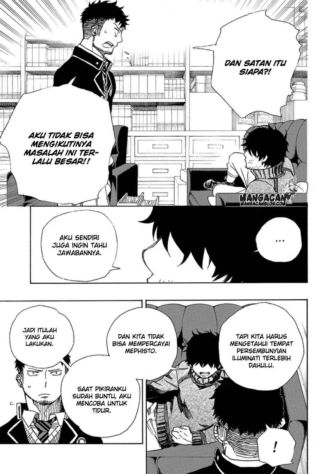 Ao no Exorcist Chapter 88 - halaman 25