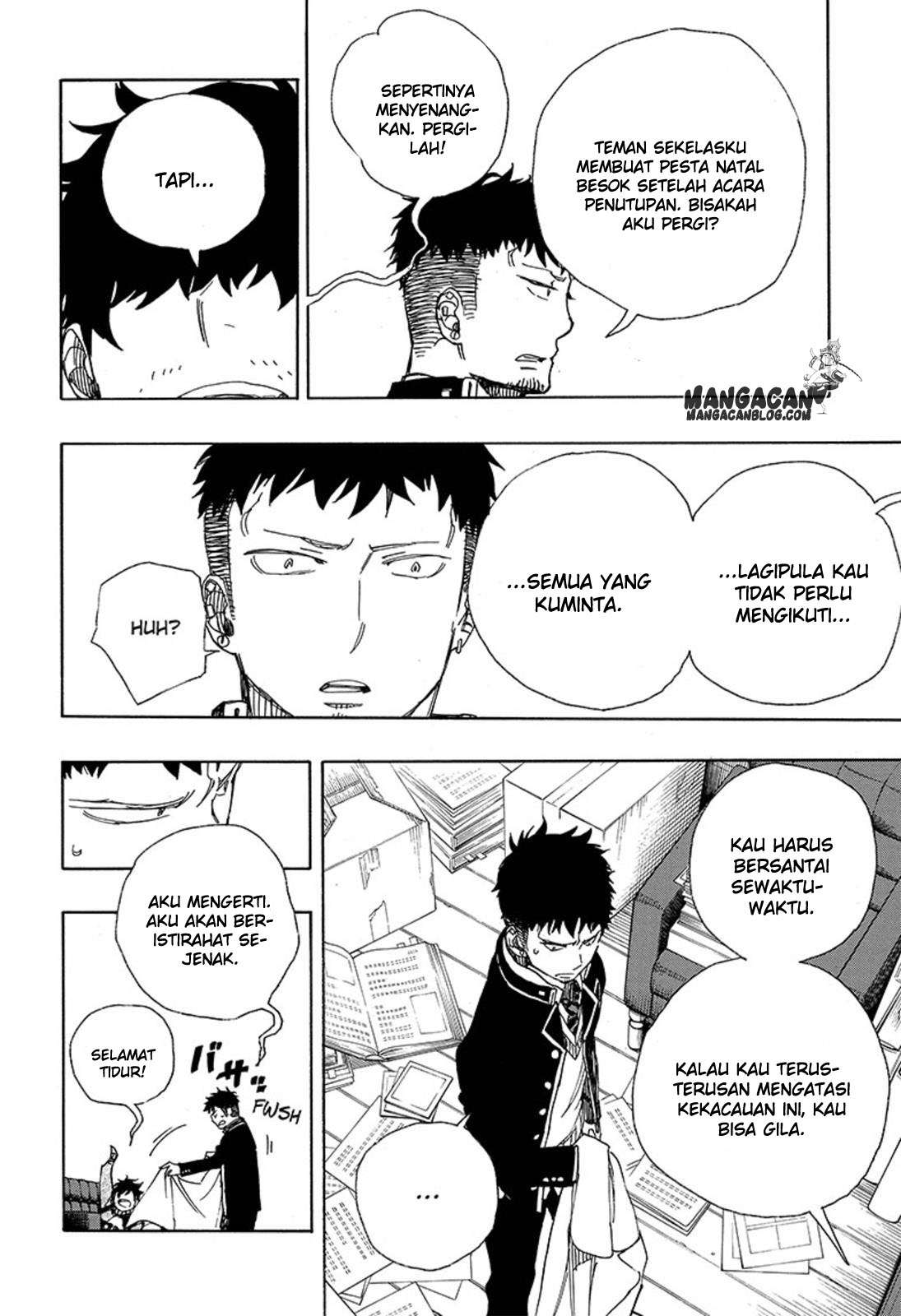 Ao no Exorcist Chapter 88 - halaman 26
