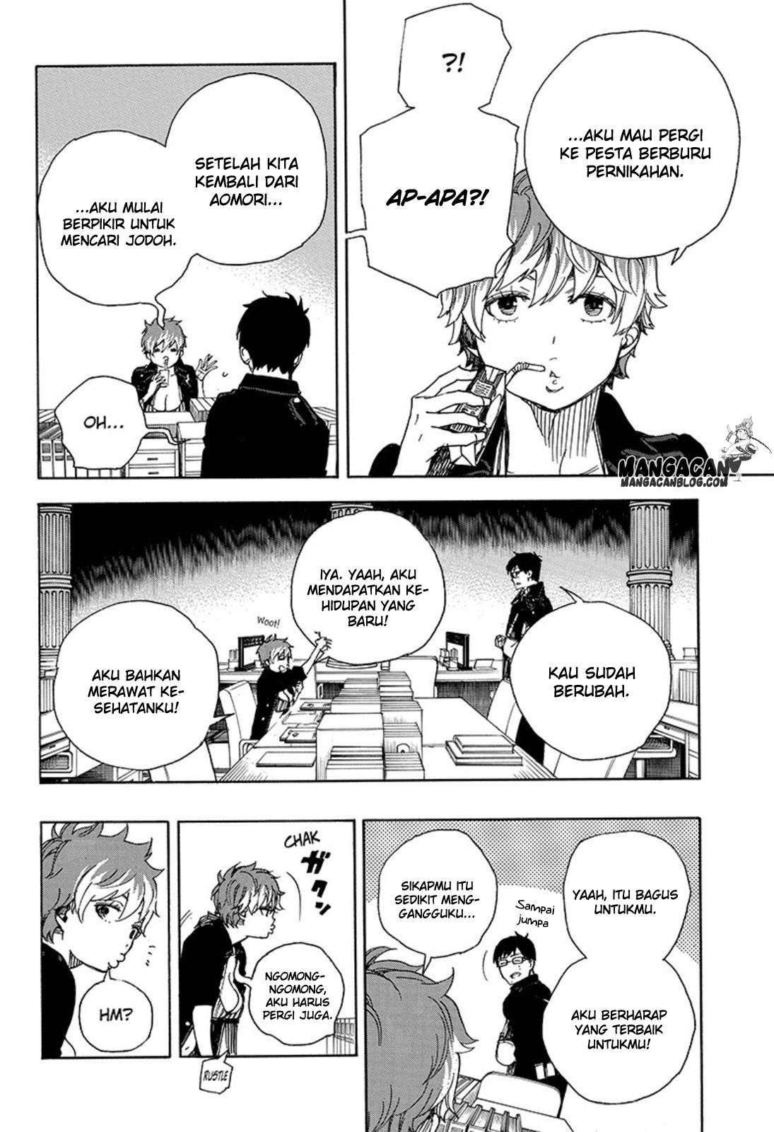 Ao no Exorcist Chapter 88 - halaman 28