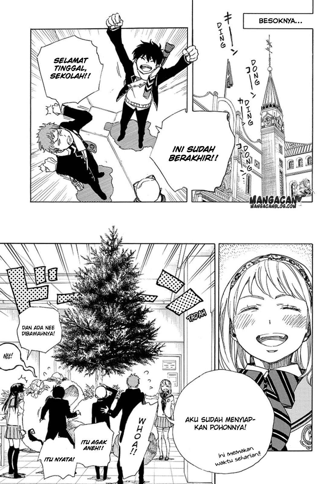 Ao no Exorcist Chapter 88 - halaman 29