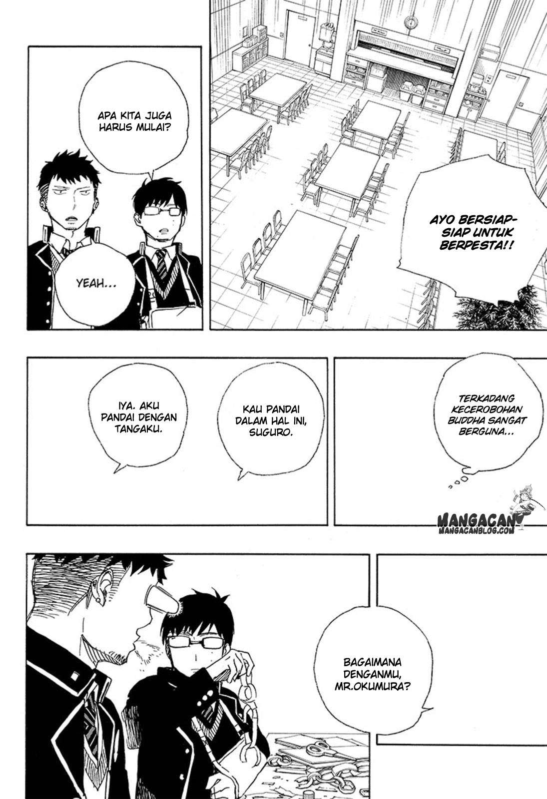 Ao no Exorcist Chapter 88 - halaman 30