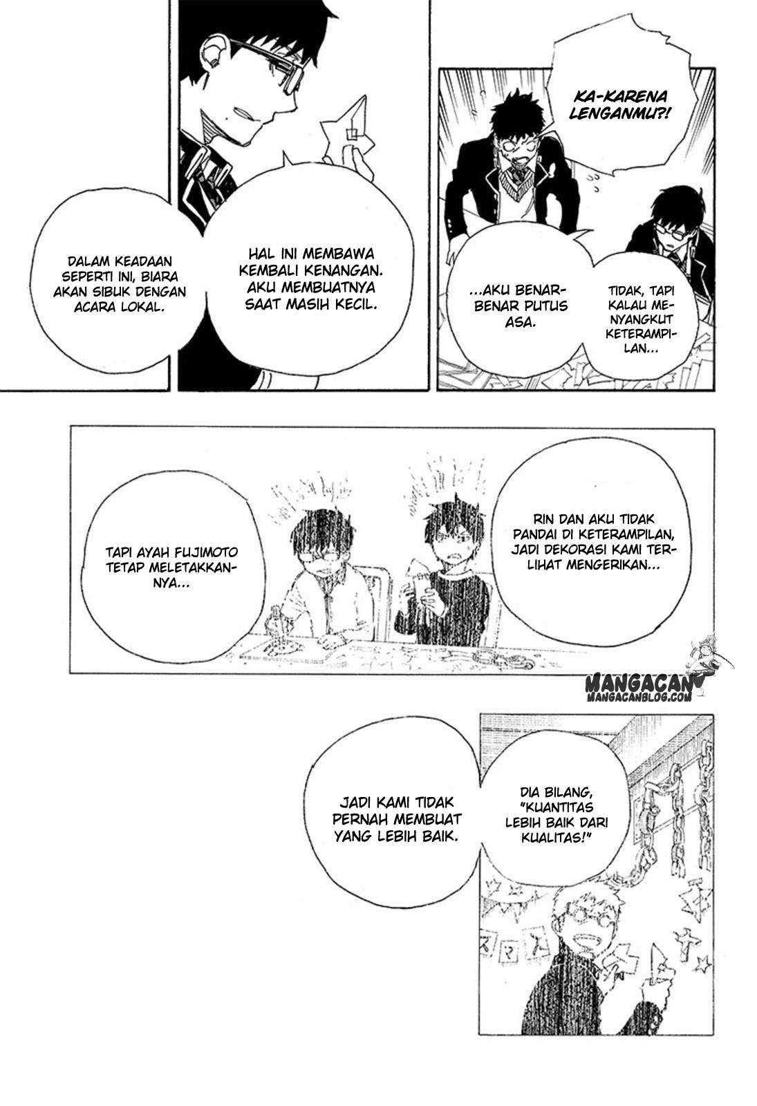 Ao no Exorcist Chapter 88 - halaman 31
