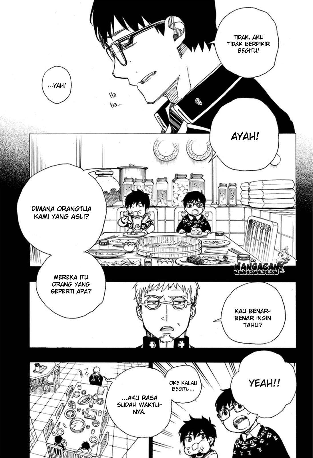 Ao no Exorcist Chapter 88 - halaman 33