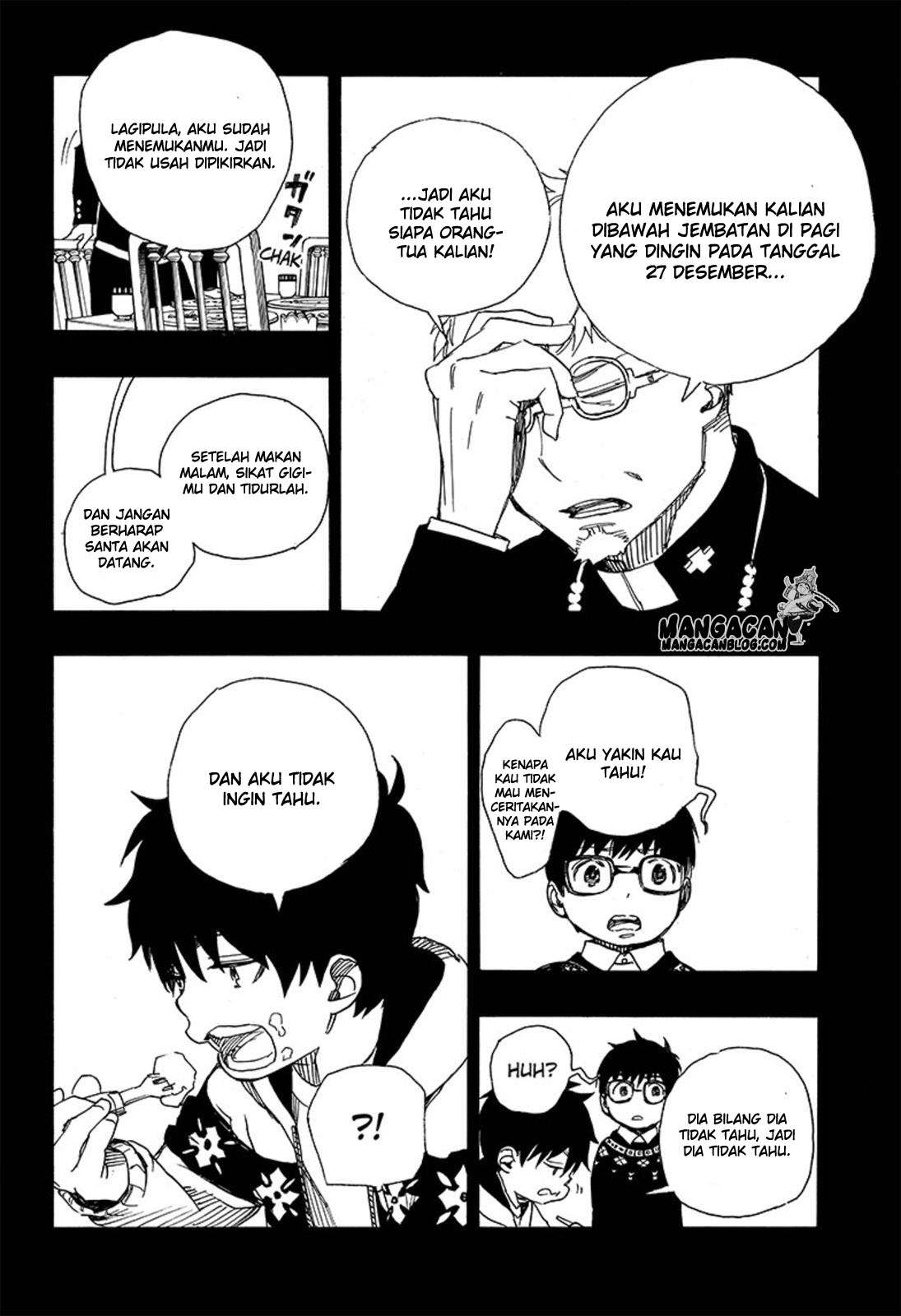Ao no Exorcist Chapter 88 - halaman 34