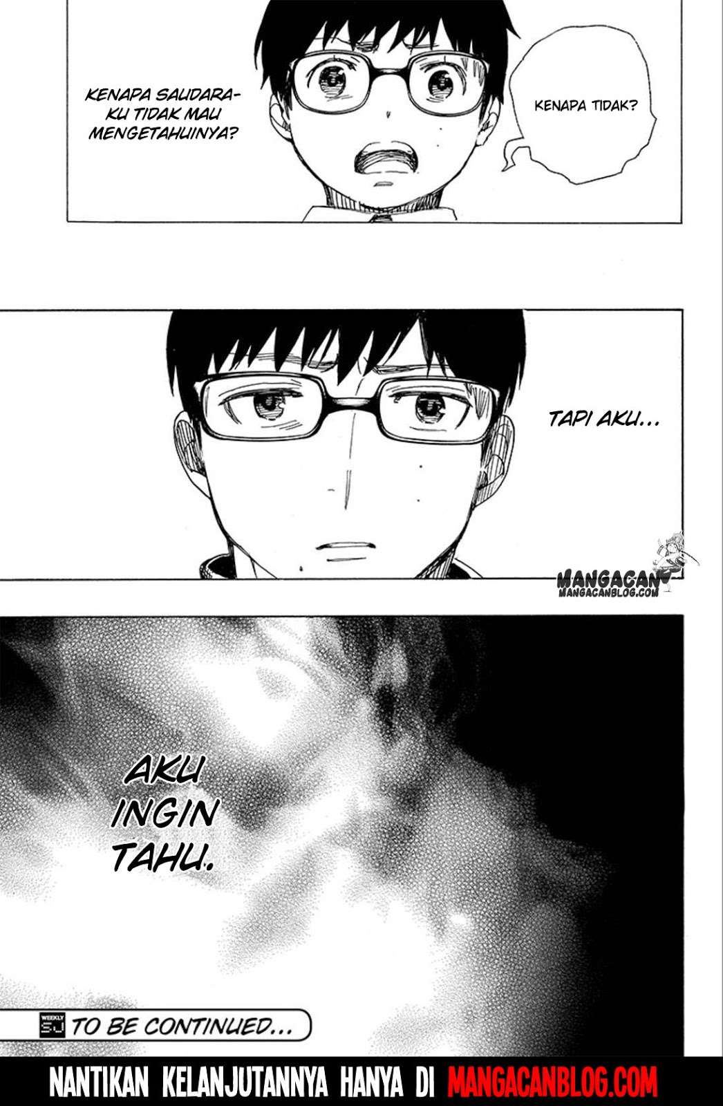 Ao no Exorcist Chapter 88 - halaman 35