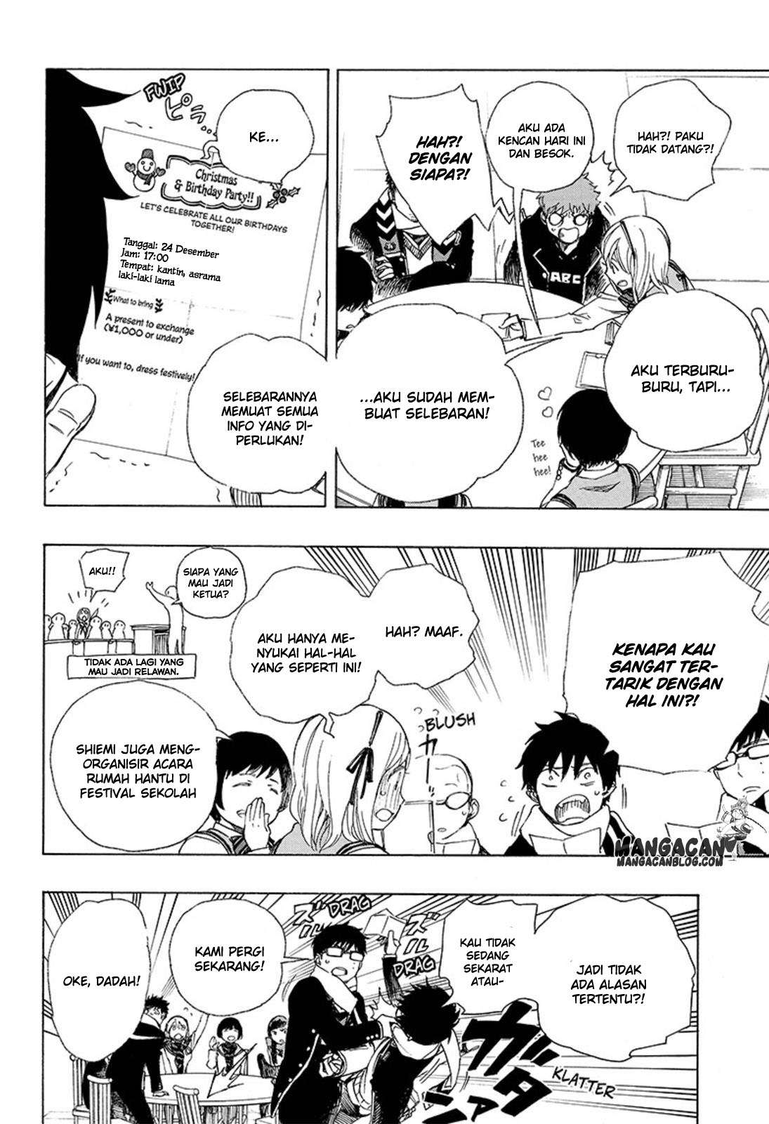 Ao no Exorcist Chapter 88 - halaman 8