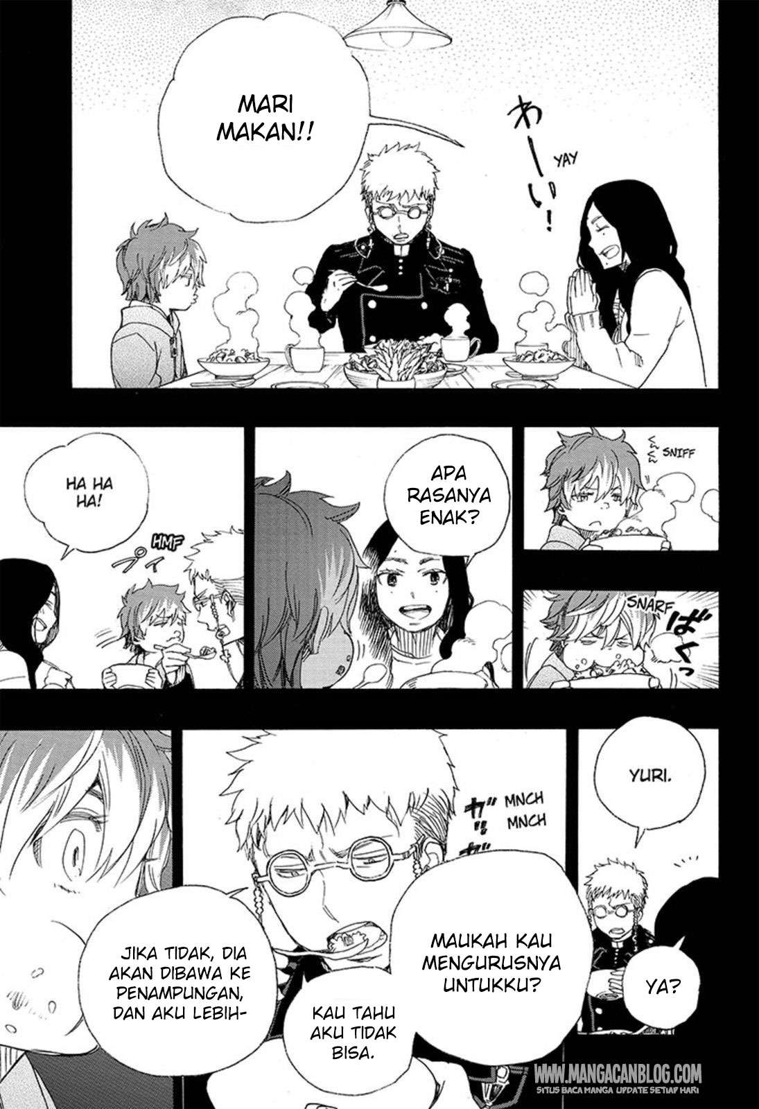 Ao no Exorcist Chapter 89 - halaman 27
