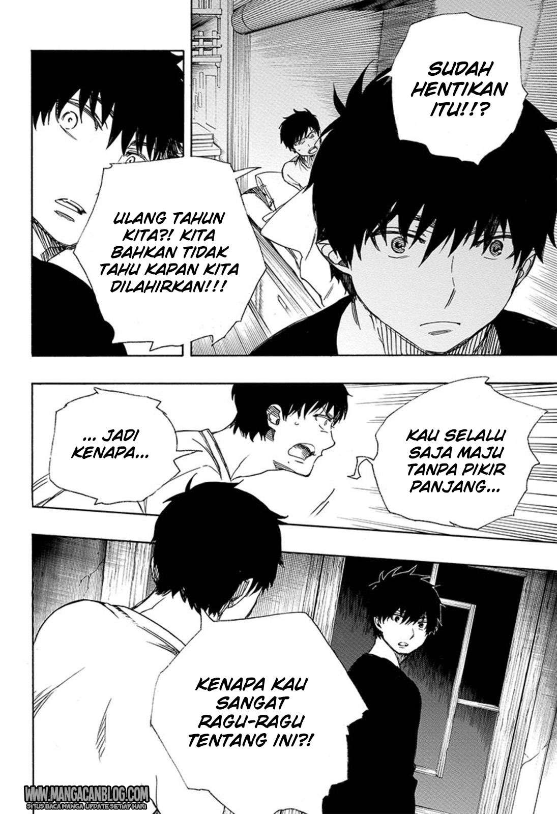 Ao no Exorcist Chapter 89 - halaman 34