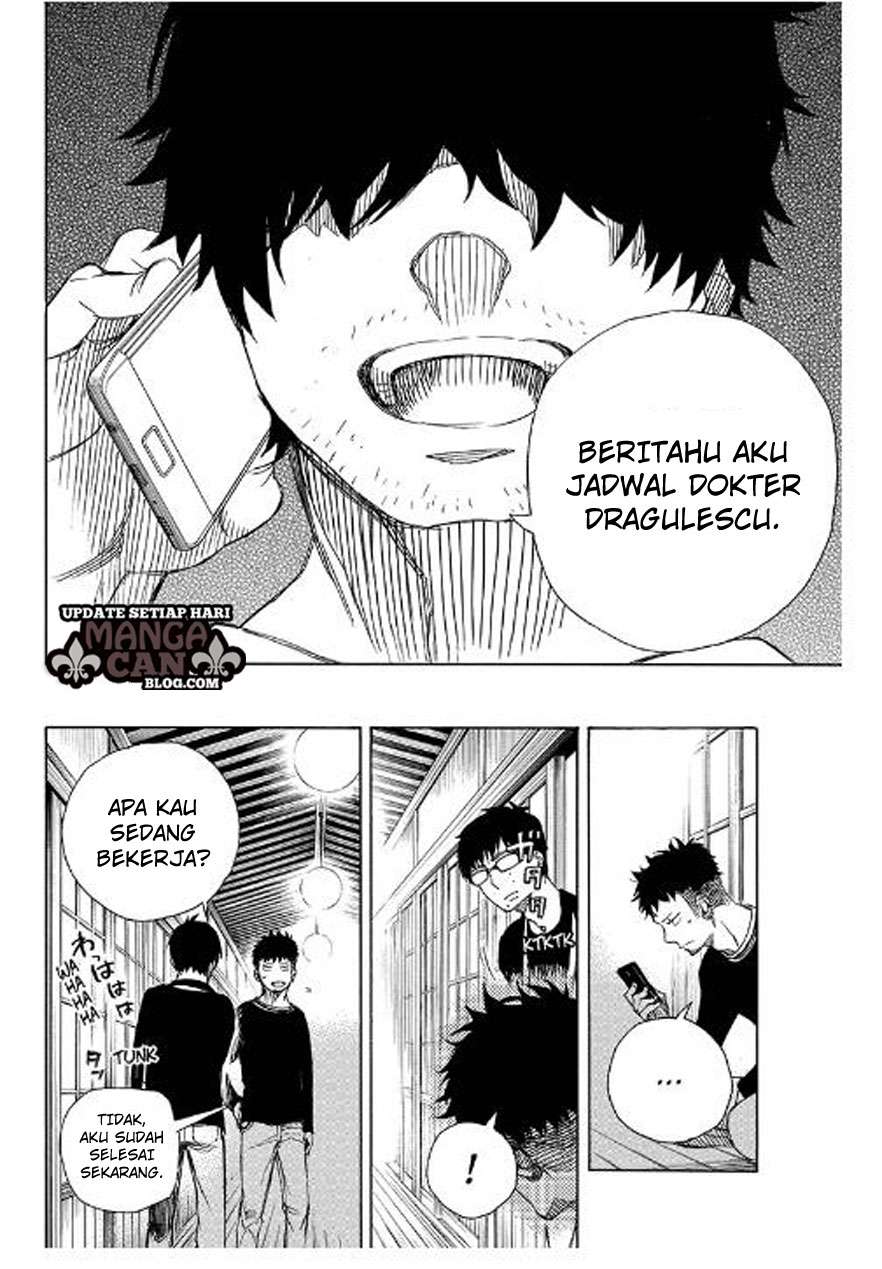 Ao no Exorcist Chapter 90 - halaman 18