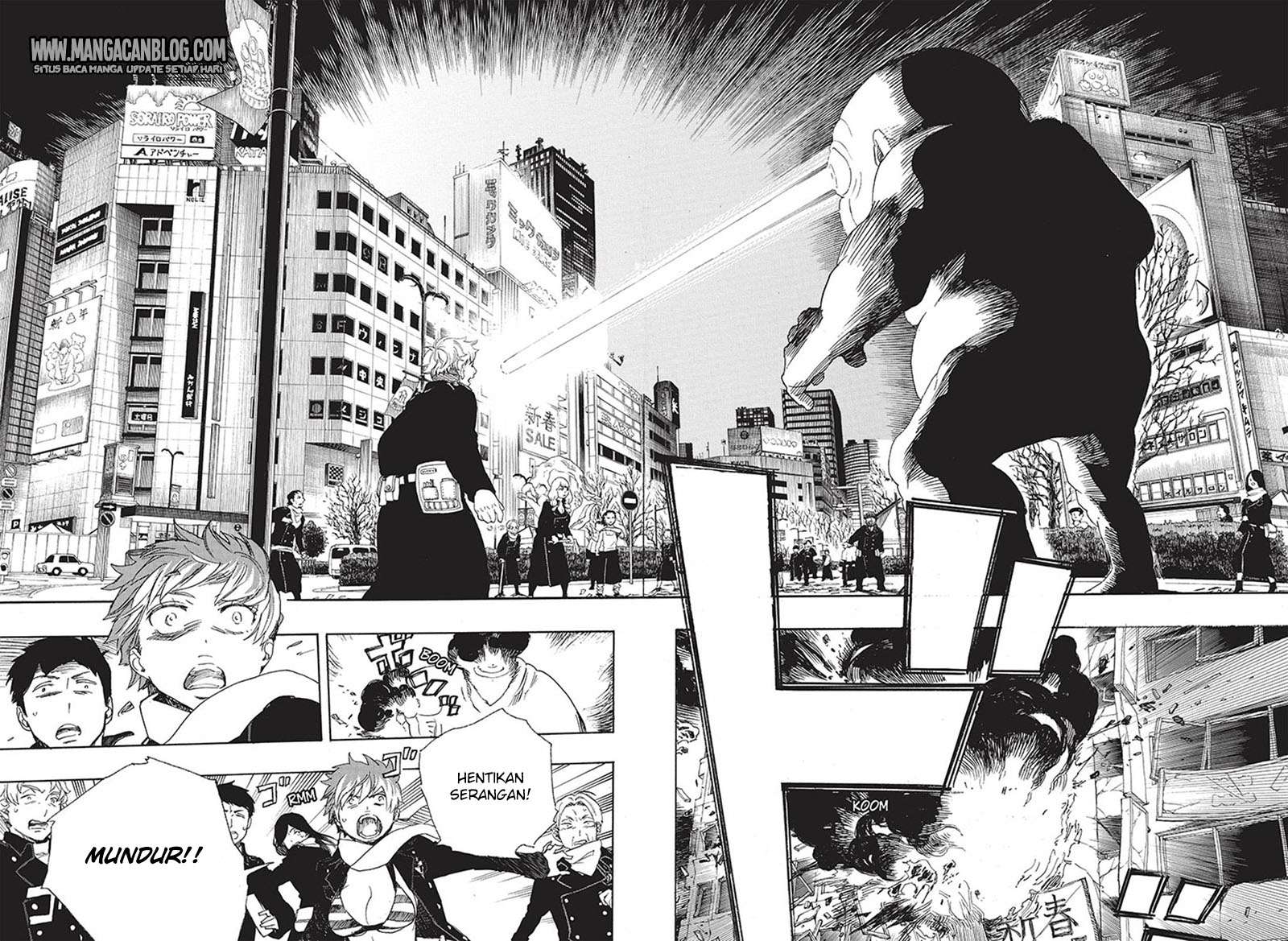 Ao no Exorcist Chapter 92 - halaman 10