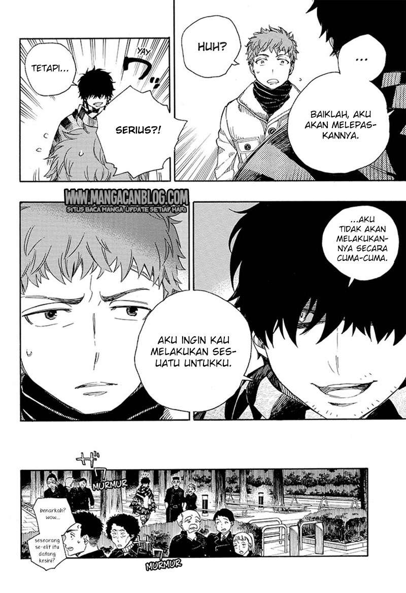 Ao no Exorcist Chapter 92 - halaman 23