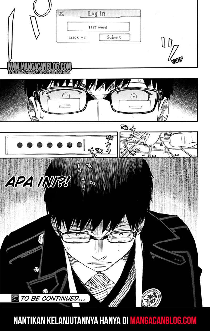 Ao no Exorcist Chapter 92 - halaman 34
