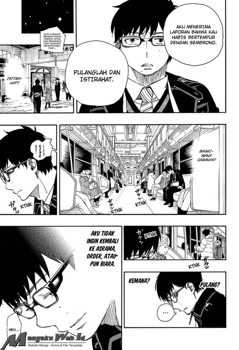 Ao no Exorcist Chapter 93 - halaman 8