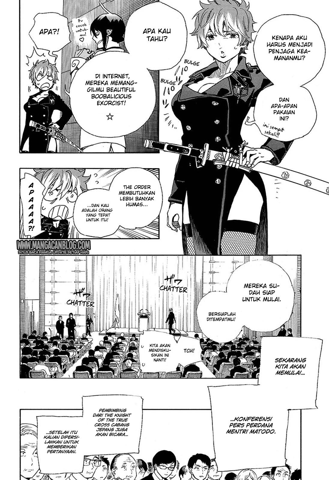 Ao no Exorcist Chapter 94 - halaman 13