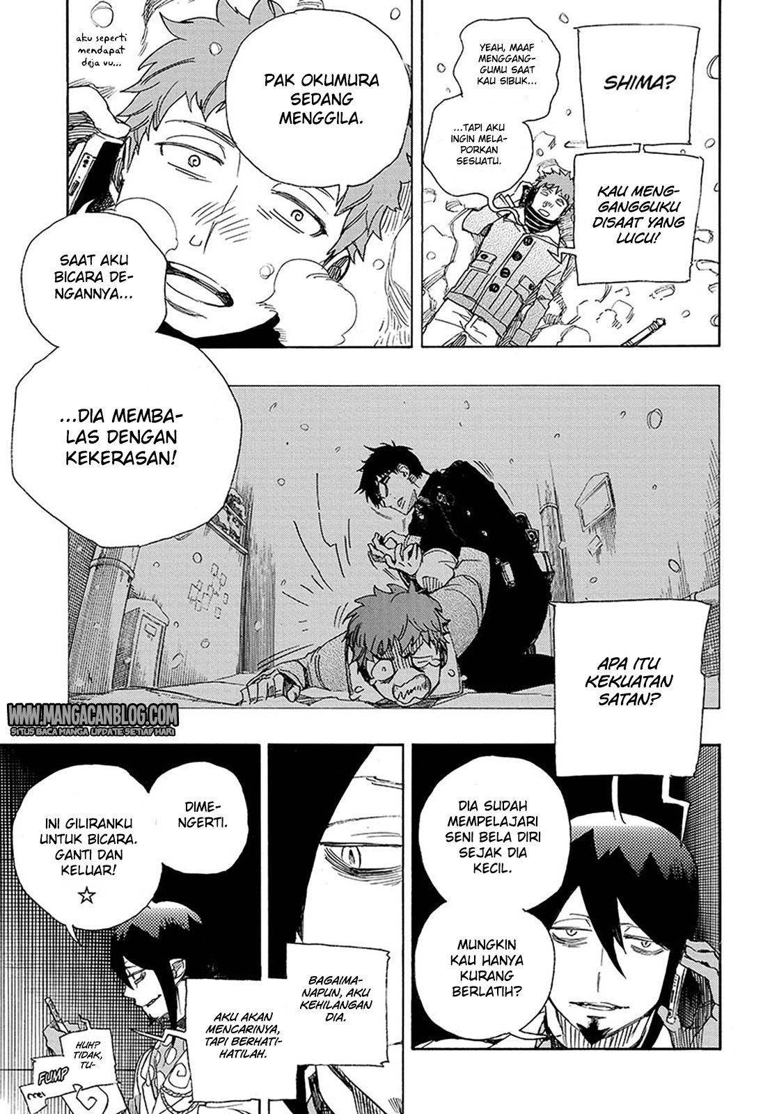 Ao no Exorcist Chapter 94 - halaman 16