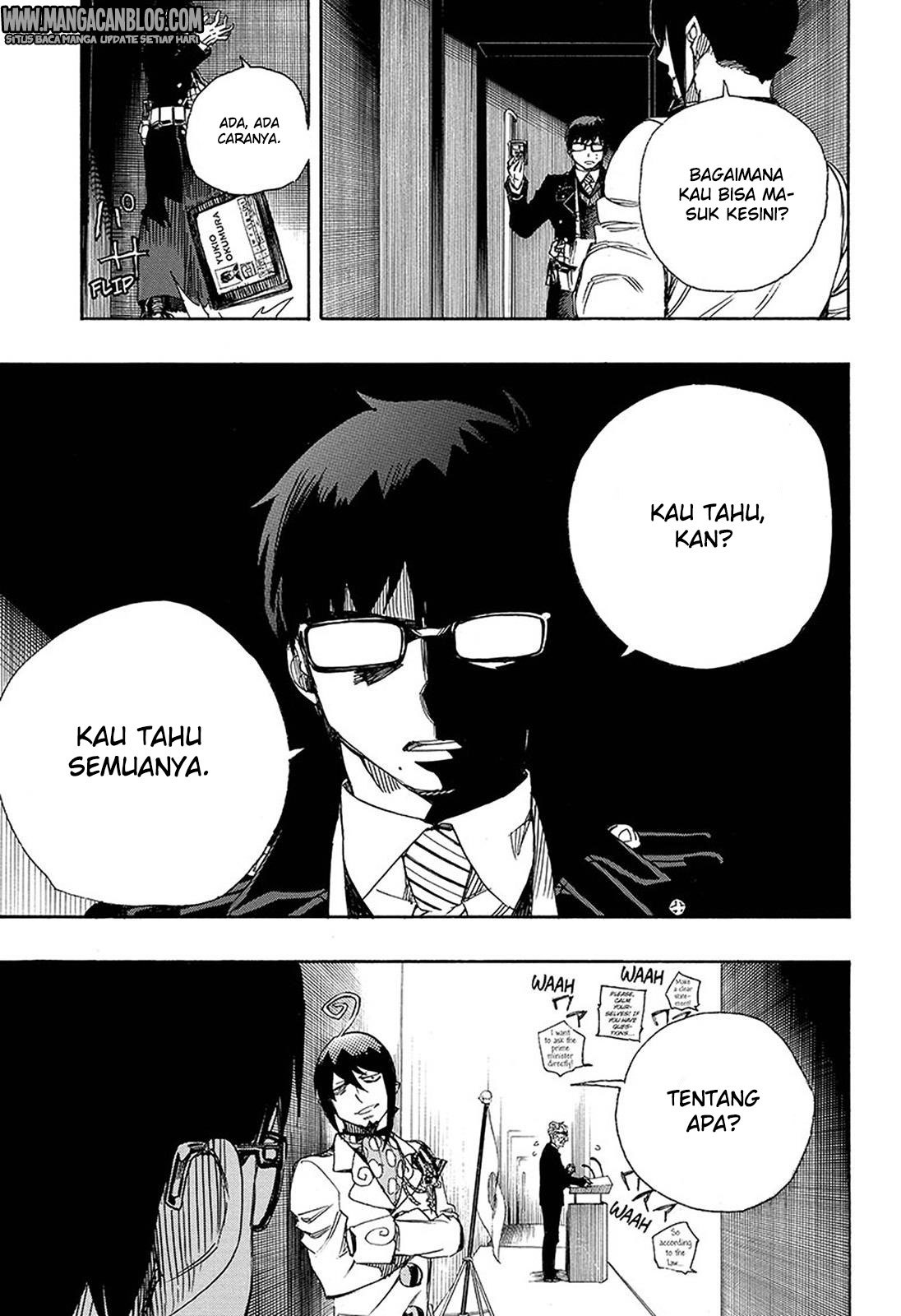 Ao no Exorcist Chapter 94 - halaman 18