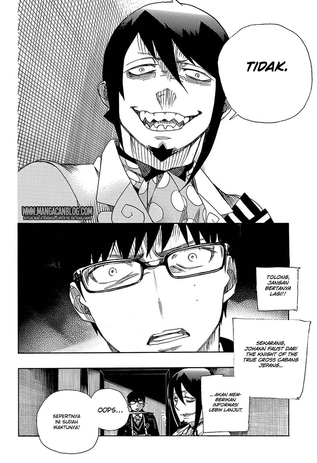 Ao no Exorcist Chapter 94 - halaman 21