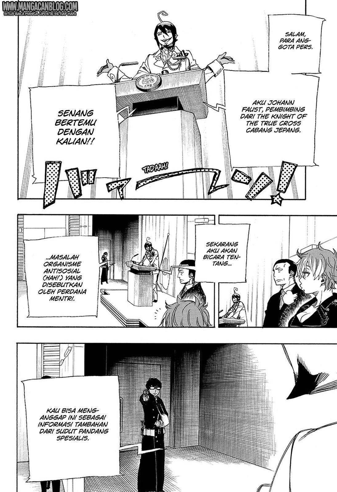Ao no Exorcist Chapter 94 - halaman 23