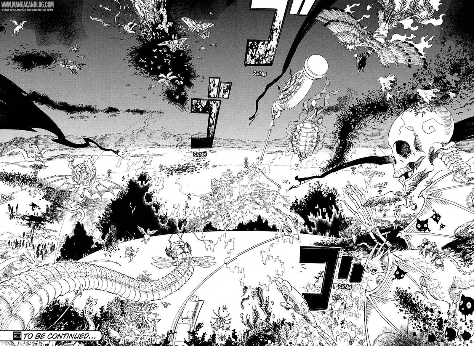 Ao no Exorcist Chapter 94 - halaman 35