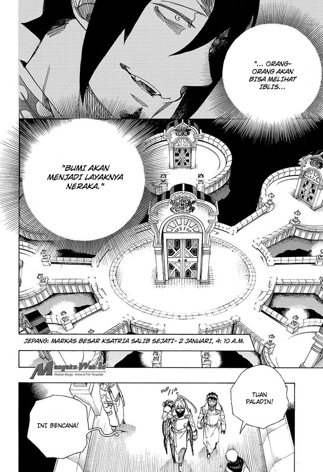 Ao no Exorcist Chapter 95 - halaman 18