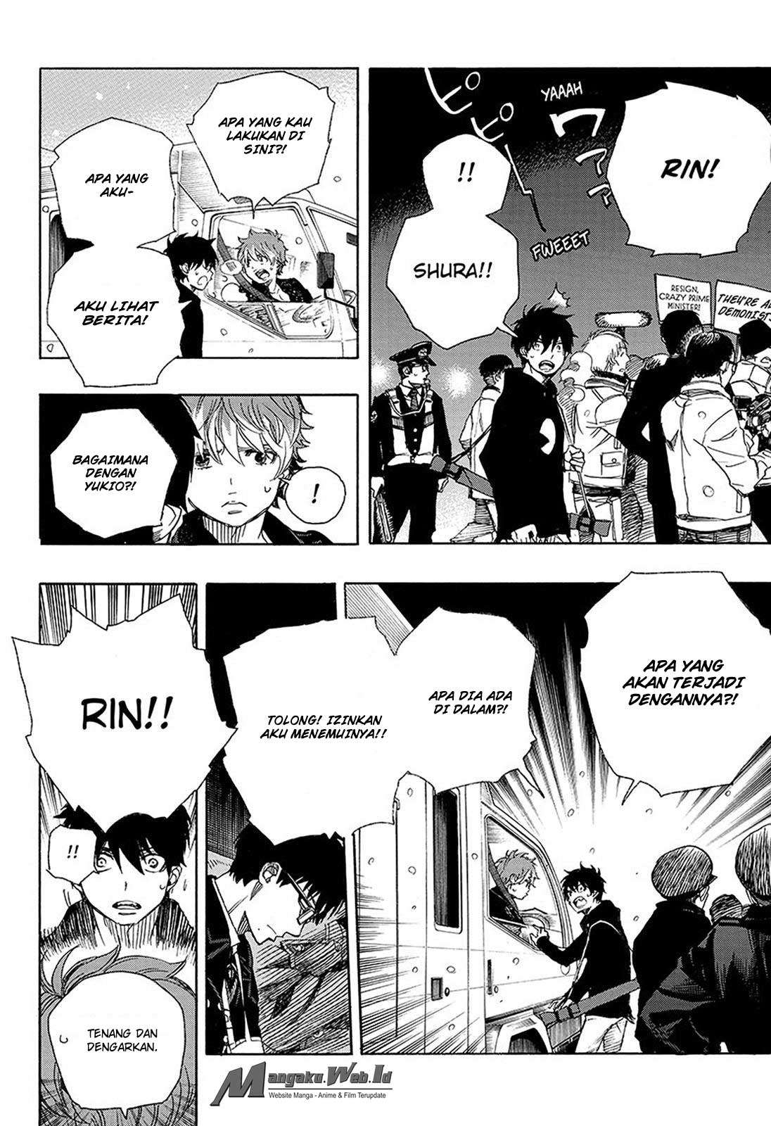 Ao no Exorcist Chapter 95 - halaman 20