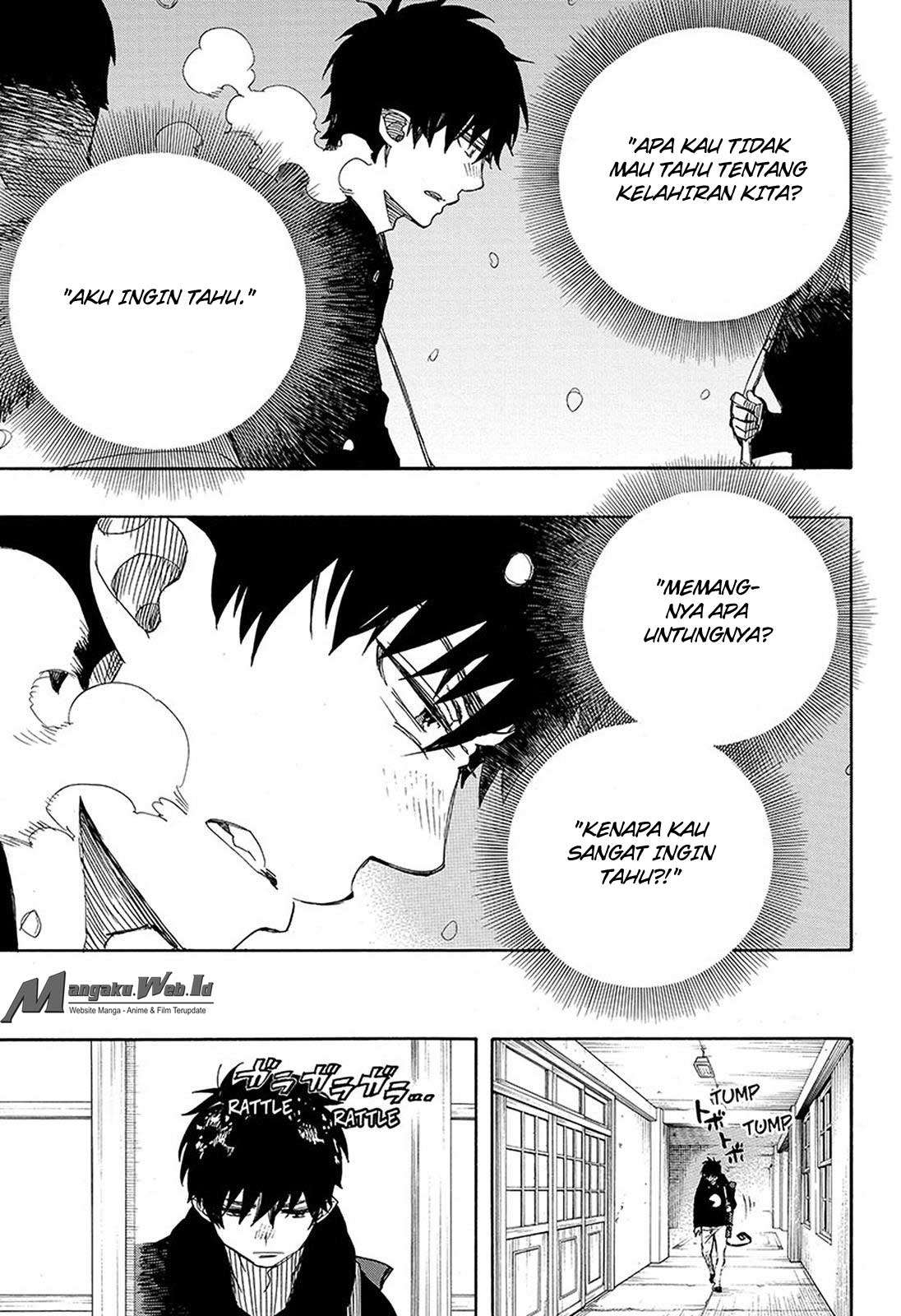 Ao no Exorcist Chapter 95 - halaman 23