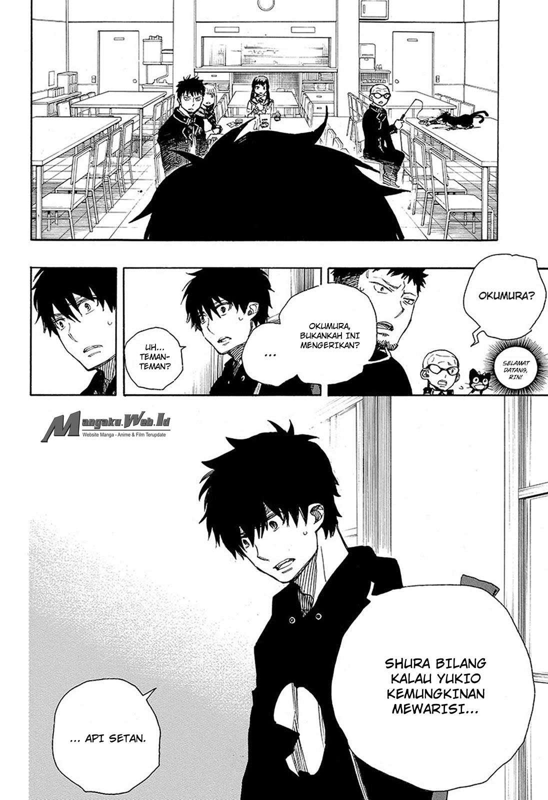 Ao no Exorcist Chapter 95 - halaman 24