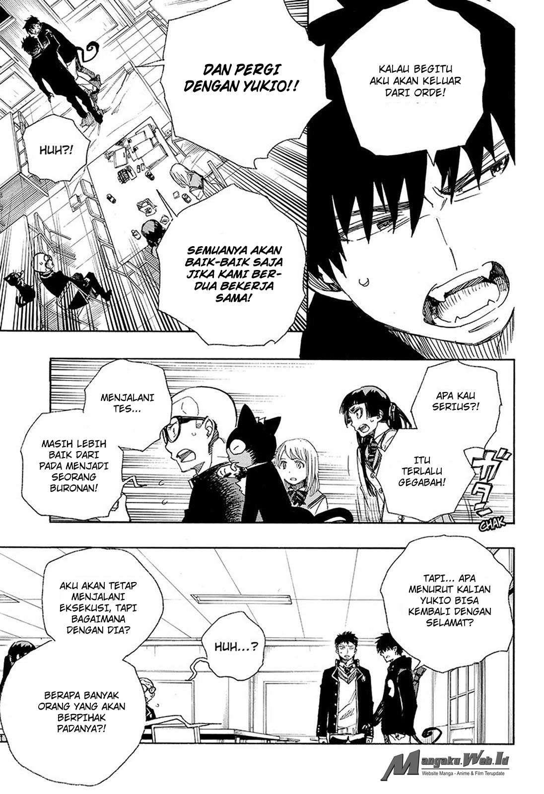 Ao no Exorcist Chapter 95 - halaman 27