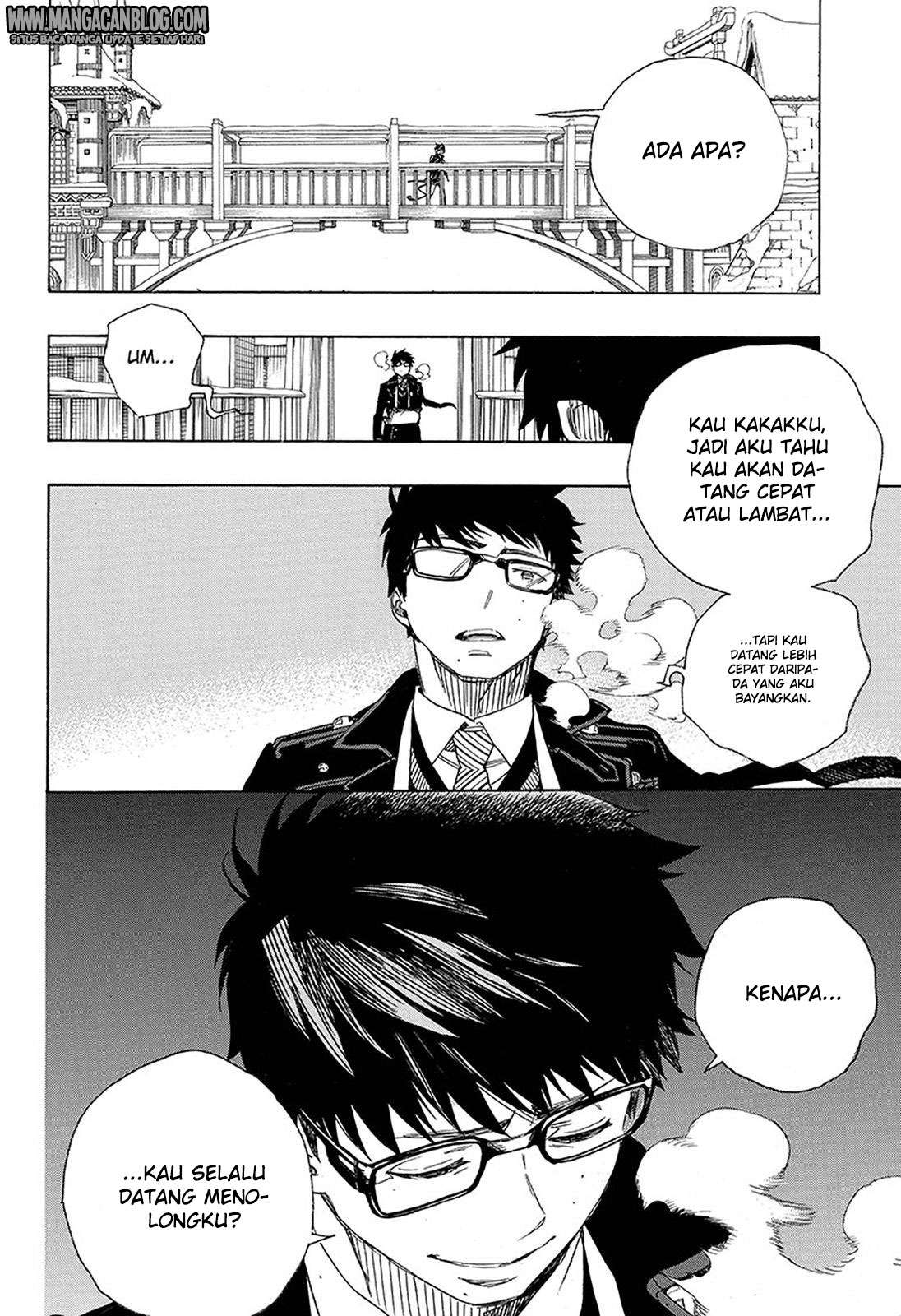 Ao no Exorcist Chapter 96 - halaman 10