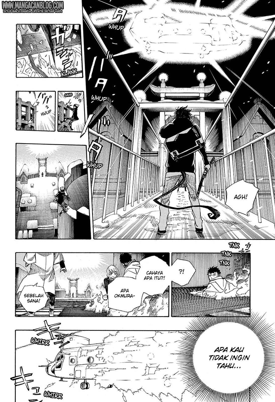 Ao no Exorcist Chapter 96 - halaman 12