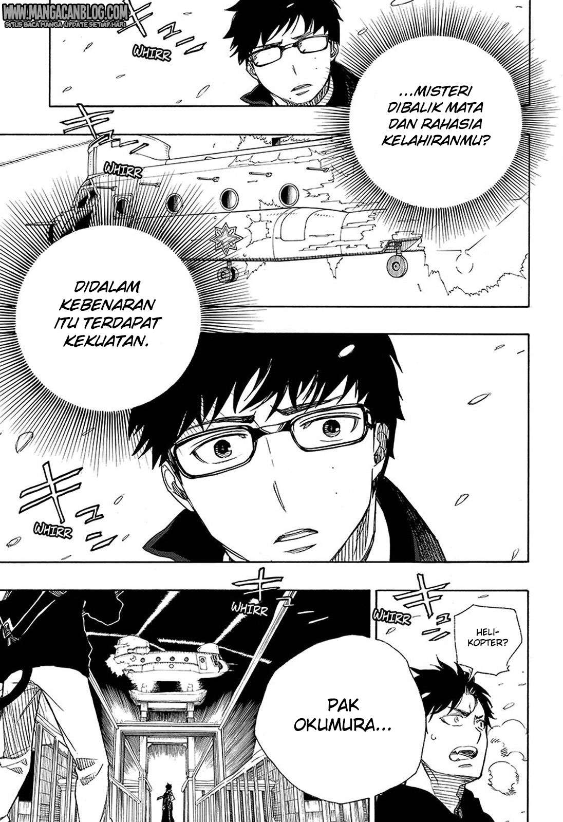 Ao no Exorcist Chapter 96 - halaman 13
