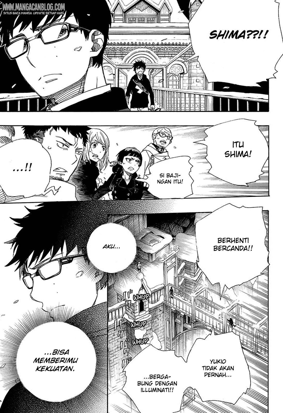 Ao no Exorcist Chapter 96 - halaman 15